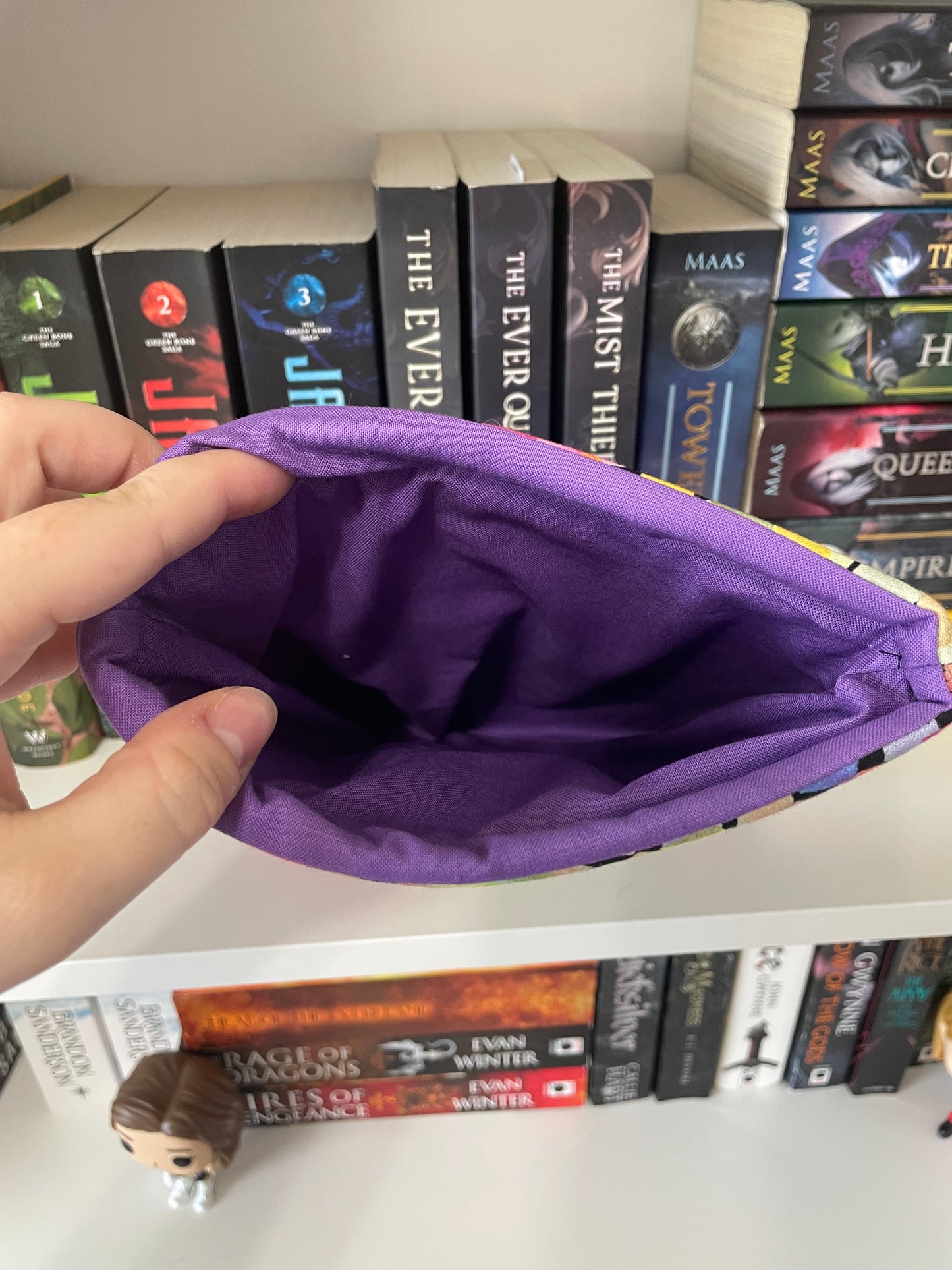 Rainbow Confetti Booksleeve