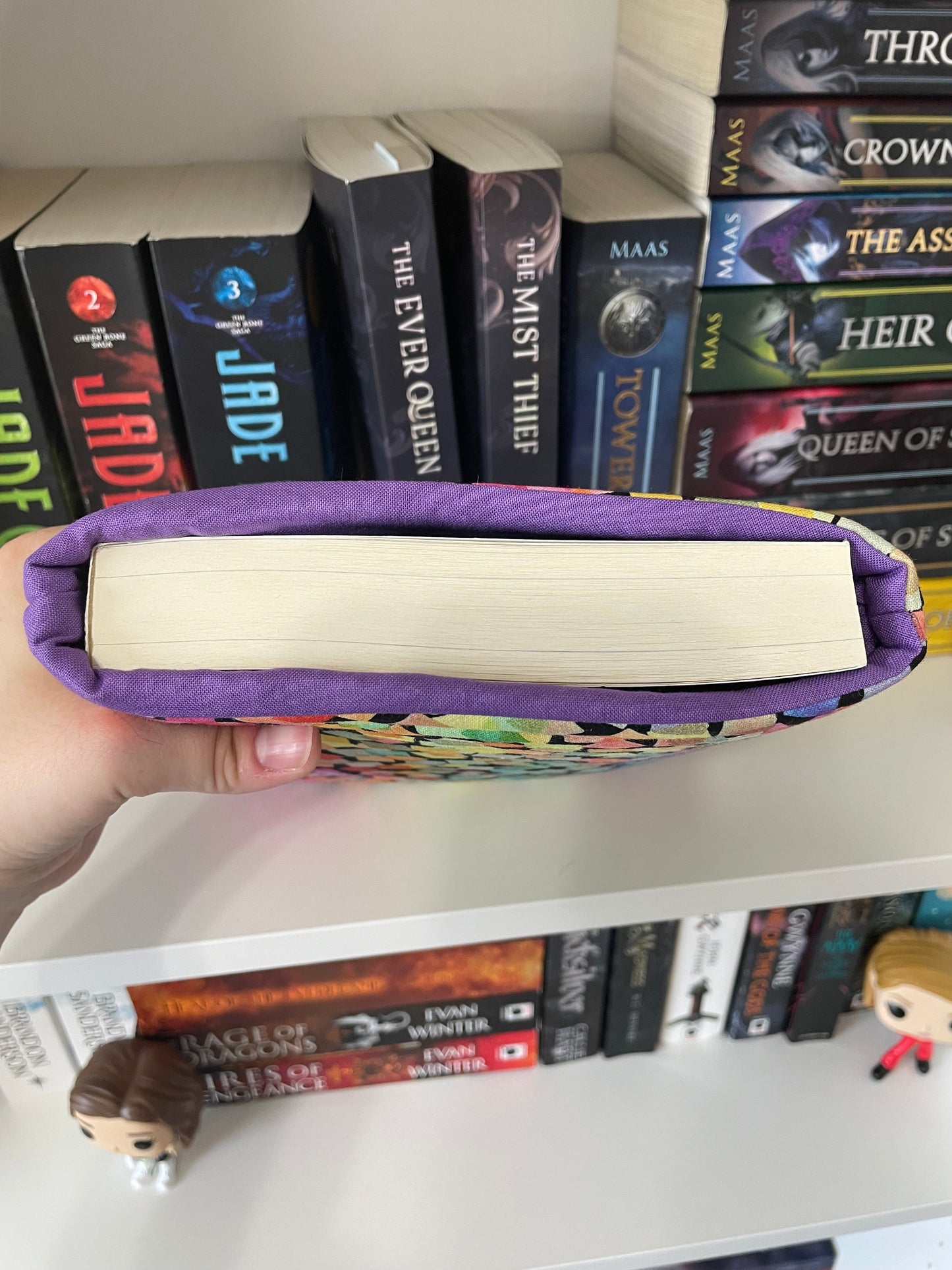 Rainbow Confetti Booksleeve