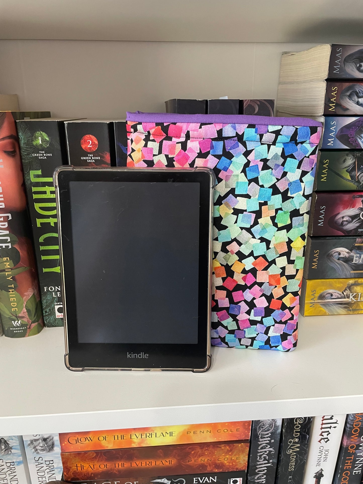Rainbow Confetti Kindle Case