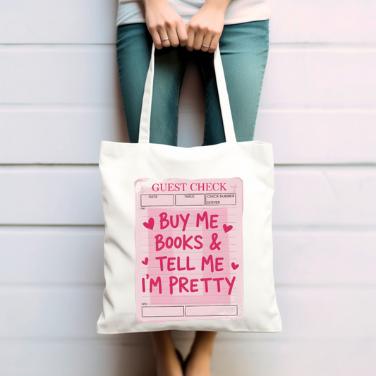 Buy Me Books Tote Bag