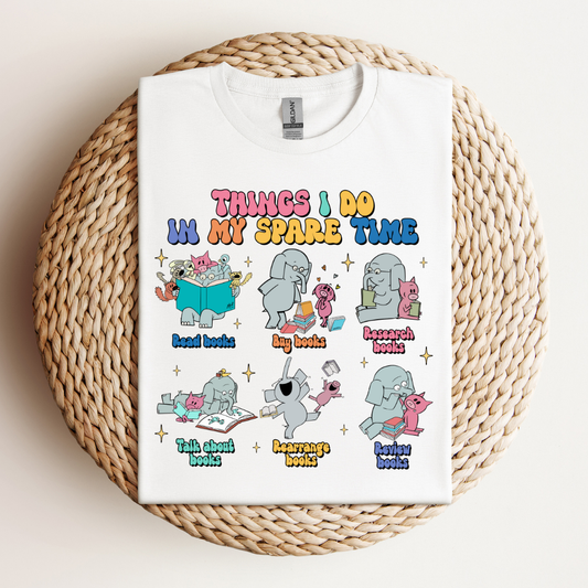 Bookish Things I Do Shirt