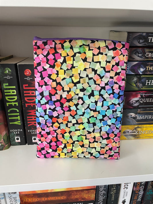 Rainbow Confetti Booksleeve
